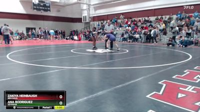 120 lbs Cons. Round 4 - Zakiya Heinbaugh, Ben Davis vs Ana Rodriguez, Seymour