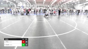 120 lbs Round Of 16 - Jaylen May, Team Thunder vs Tyson Cook, Mat Assassins