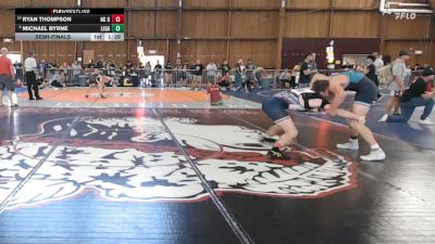 170 lbs Semifinal - Ryan Thompson, Nc United/ Cardinal Gibbons vs Michael Byrne, Legacy Dragons