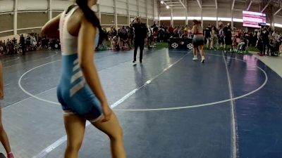 110 lbs Champ. Round 1 - Gia Gabel, Colorado vs Kathryn Christensen, Utah