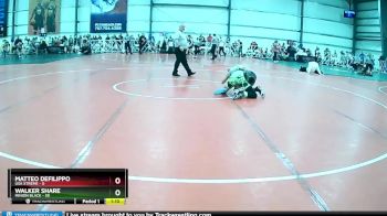 120 lbs Rd# 1 9:00am Friday - Walker Share, Minion Black vs Matteo DeFilippo, USA Xtreme