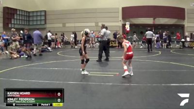 60/65 Cons. Semi - Kinley Pederson, Summit Wrestling Academy vs Kaysen Hoard, Unattached