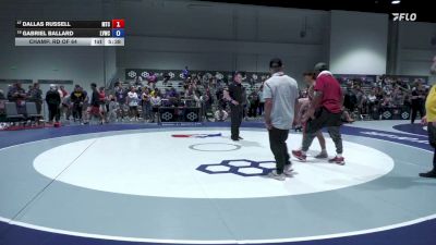 70 kg Champ. Rd Of 64 - Dallas Russell, Minion Training Center vs Gabriel Ballard, LVWC