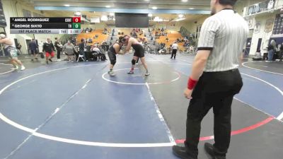 285 lbs 1st Place Match - Angel Rodriguez, Centennial vs George Sixto, Trabuco Hills