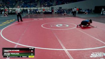 4A-145 lbs Semifinal - Trenton Wymore, Cascade vs Brysen Penaloza, La Grande