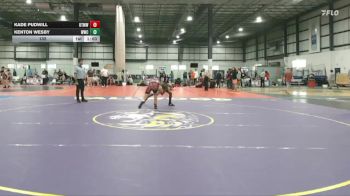 132 lbs 1 - Kade Pudwill, OTM WALTERS WRESTLING vs Kenton Wesby, WILLIAMSBURG WRESTLING CLUB