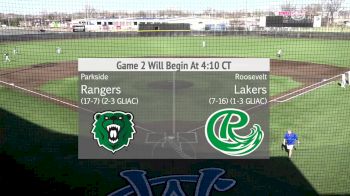 Replay: UW-Parkside vs Roosevelt - DH | Mar 28 @ 1 PM