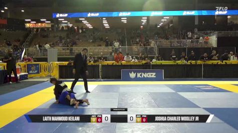 Joshua Charles Woolley Jr vs Laith Mahmoud Keilani 2025 Pan Kids Jiu-Jitsu IBJJF Championship