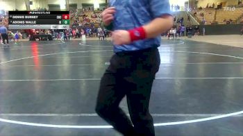 45 lbs Champ. Round 1 - Dennis Burney, Seahawks Wrestling Club vs Adonis Walle, Iron Knights