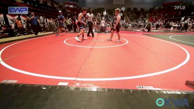 120 lbs Rr Rnd 3 - Josh Hutcheson, Wagoner Takedown Club vs Beau Hazelwood, Raw Wrestling Club