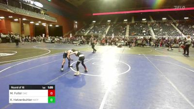 61 lbs Round Of 16 - Micah Fuller, Cwc vs Kord Hatzenbuhler, Matpac Wrestling ND