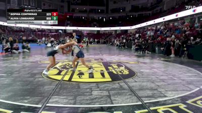 105 lbs Quarterfinal - Sophia Contreras, Skyview vs Alivia Lombardo, Middleton