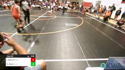 86 lbs Rr Rnd 1 - Isaac Sherrill, Sperry Wrestling Club vs Noah Back, R.A.W.