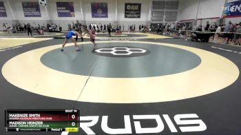 110 lbs Round 1 - Makenize Smith, Maurer Coughlin Wrestling Club vs Madison Heinzer, Daniel Cormier Wrestling Club