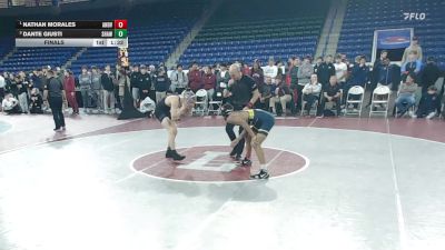 126 lbs Final - Nathan Morales, Andover vs Dante Giusti, Shawsheen