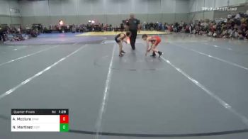 76 lbs Quarterfinal - Aidan Mcclure, Spar vs Nathan Martinez, Tuff Kidz