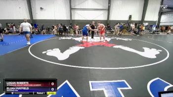 285 lbs Cons. Semi - Logan Roberts, Wynooche Valley Wrestling Academy vs Elijah Mayfield, Washington