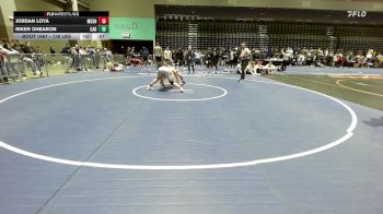 138 lbs Consi Of 16 #2 - Jordan Loya, Madison vs Riker Ohearon, Carbon