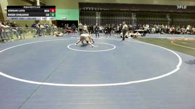138 lbs Consi Of 16 #2 - Jordan Loya, Madison vs Riker Ohearon, Carbon