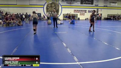 130 lbs Round 2 (8 Team) - Megan Talyat, Xavier, Cedar Rapids vs Liliana Grosse, Mount Vernon