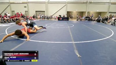 215 lbs Quarters & 1st Wb (16 Team) - Raymond Gary-Hernandez, Kansas Red vs Isaac McGee, Utah