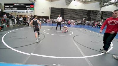 85 lbs Rr Rnd 10 - Piper Full, Mat Assassins Gray vs William Singer, Revival White ES