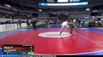5A-6A 285 5th Place Match - Sam Schepker, Gulf Shores vs Willie Cox, Wetumpka