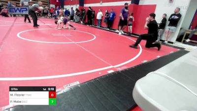 67 lbs Round Of 16 - Jett Runk, Sperry Wrestling Club vs Bodey Phillips, Bristow Youth Wrestling