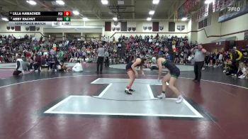 130 lbs 13th Place Match - Abby Rachut, Osage vs Lilla Hamacher, Prairie, Cedar Rapids