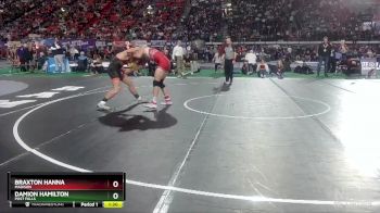 5A 152 lbs Semifinal - Braxton Hanna, Madison vs Damion Hamilton, Post Falls