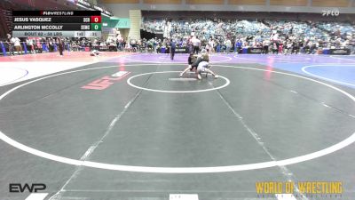 58 lbs Quarterfinal - Jesus Vasquez, Steel City Reloaded vs Arlington McColly, Salem Elite Mat Club