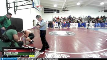 285 lbs Champ. Round 1 - Chad Troxler, Liberty vs Dominic Soares, St. Joseph (Santa Maria)