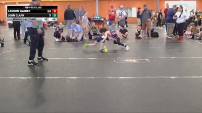 65 lbs Round 3 (3 Team) - Landon Walker, Georgia United Red vs John Clark, Team Palmetto