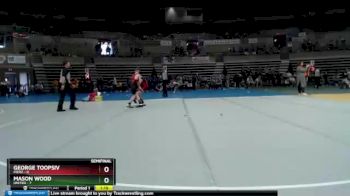 105 lbs Semis (4 Team) - George ToopsIV, Pierz vs Mason Wood, UNITED