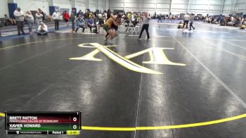 157 lbs Quarterfinal - Xavier Howard, McDaniel vs Brett Patton, Pennsylvania College Of Technology