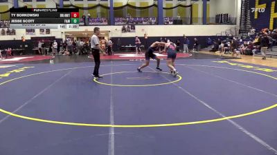 165 lbs Round Of 32 - Ty Borkowski, Drexel- Unattached vs Jesse Scott, Franklin & Marshall