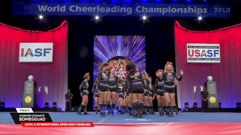 Coventry Dynamite - BOMBSQUAD [2025 L6 International Open Non Tumbling Finals] 2025 The Cheerleading Worlds