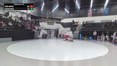157 lbs 1st Place Match - Jake Moon, Oklahoma City vs Ayson Rice, Southeast Community College