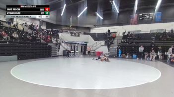 157 lbs 1st Place Match - Jake Moon, Oklahoma City vs Ayson Rice, Southeast Community College