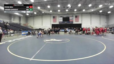 160 lbs Semifinals (4 Team) - Peter Bell, John H Glenn HS vs Abdeen Zaggout, Unatego-Unadilla Valley-Franklin