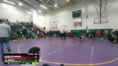 138A Round 4 - Jacob Zamarripa, Rawlins vs Jr. Bernal, Worland High School