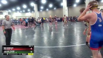 165 lbs Round 7 (8 Team) - Bo Koedam, Iowa Black vs Jacob Chase, Team Michigan Blue