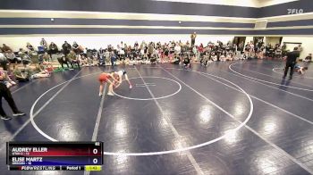 82 lbs Round 1 (6 Team) - Audrey Eller, Utah 2 vs Elise Martz, Oregon