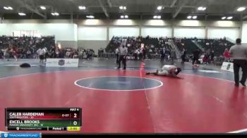 285 lbs Placement Matches (16 Team) - Excell Brooks, Marian University (IN) vs Caleb Hardeman, Southeastern