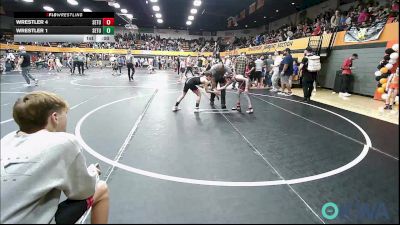 80 lbs Consi Of 8 #2 - Braxton Elwell, Tuttle Wrestling vs River Melton, Darko Valley Wolf Pack