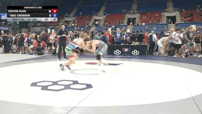 157 lbs Champ. Rd Of 128 - Colton Klug, Wisconsin vs Mac Crosson, Iowa