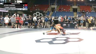 157 lbs Champ. Rd Of 128 - Jayden Cardona, Texas vs Tommy Holguin, California