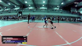 61-69 lbs Round 1 - Colt Bridwell, Wentzville Wrestling Federation vs Jack Seago, Open Mats Wrestling Club