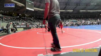 43 lbs Round Of 16 - Sione Tonga, Siouxland Wrestling Academy vs Rhett Pitts, Cowboy Wrestling Club