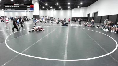 120 lbs Hunter Jauregui, California Red vs Ayden Dodd, Ohio Scarlet